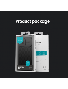 Nillkin CamShield PRO hårt fodral till Apple iPhone 16 Pro Max Blå