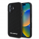 Karl Lagerfeld PU Quilted Pattern Fodral till iPhone 16 Svart