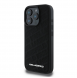 Karl Lagerfeld PU Quilted Pattern Case för iPhone 16 Pro Svart