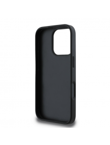 Karl Lagerfeld PU Quilted Pattern Case för iPhone 16 Pro Svart