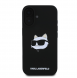 Karl Lagerfeld Liquid Silicone Choupette Head MagSafe Fodral till iPhone 16 Svart