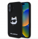 Karl Lagerfeld Liquid Silicone Choupette Head MagSafe Fodral till iPhone 16 Svart