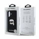 Karl Lagerfeld Flytande Silikon Karl Head MagSafe Fodral till iPhone 16 Svart