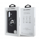 Karl Lagerfeld flytande silikon K&CH Heads MagSafe-fodral till iPhone 16 Svart