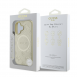 Guess Saffiano Peony Stamp MagSafe Fodral till iPhone 16 Gold