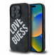 Guess PU Leather 4G Big Love Logo MagSafe Fodral för iPhone 16 Pro Svart