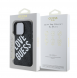 Guess PU Leather 4G Big Love Logo MagSafe Fodral för iPhone 16 Pro Svart