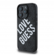 Guess PU Leather 4G Big Love Logo MagSafe Fodral för iPhone 16 Pro Max Svart
