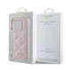 Guess PU Läder Quilted Case för iPhone 16 Pro Pink