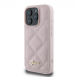 Guess PU Läder Quilted Case för iPhone 16 Pro Max Rosa