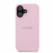 Guess PU Grained Classic Logo MagSafe Fodral för iPhone 16 Rosa