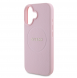Guess PU Grained Classic Logo MagSafe Fodral för iPhone 16 Rosa