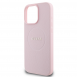 Guess PU Grained Classic Logo MagSafe Fodral för iPhone 16 Pro Max Rosa