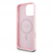 Guess PU Grained Classic Logo MagSafe Fodral för iPhone 16 Pro Max Rosa