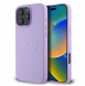 Guess PU Grained Classic Logo MagSafe Fodral för iPhone 16 Pro Max Lila