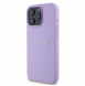 Guess PU Grained Classic Logo MagSafe Fodral för iPhone 16 Pro Max Lila