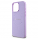 Guess PU Grained Classic Logo MagSafe Fodral för iPhone 16 Pro Max Lila