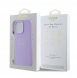Guess PU Grained Classic Logo MagSafe Fodral för iPhone 16 Pro Max Lila