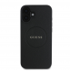 Guess PU Grained Classic Logo MagSafe Fodral för iPhone 16 Plus Svart