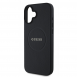 Guess PU Grained Classic Logo MagSafe Fodral för iPhone 16 Plus Svart