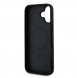 Guess PU Grained Classic Logo MagSafe Fodral för iPhone 16 Plus Svart