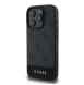Guess PU 4G Stripe-fodral till iPhone 16 Pro Max Grå