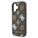 Guess PU 4G Peony MagSafe Fodral till iPhone 16 Brun