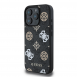 Guess PU 4G Peony MagSafe Fodral för iPhone 16 Pro Max Svart