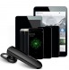USAMS US-LF001 LF Serie Single In-Ohr Bluetooth Headset - Svart