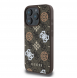 Guess PU 4G Peony MagSafe Fodral för iPhone 16 Pro Max Brun