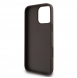 Guess PU 4G metalllogofodral för iPhone 16 Pro Max Brun