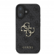 Guess PU 4G metalllogofodral för iPhone 16 Plus Grå