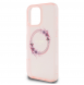 Guess IML Flowers Ring MagSafe Fodral till iPhone 16 Pro Pink