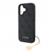 Guess 4G Charm Fodral för iPhone 16 Plus Tone on Tone Grey