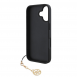 Guess 4G Charm Fodral för iPhone 16 Plus Tone on Tone Grey