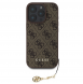 Guess 4G Charm Case för iPhone 16 Pro Tone on Tone Brown