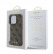 Guess 4G Charm Case för iPhone 16 Pro Tone on Tone Brown