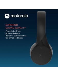 Motorola Moto XT500 trådlösa hörlurar Svart