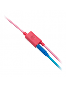 Motorola Moto JR200 Kids Over-ear hörlurar 3,5 mm Rosa