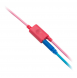 Motorola Moto JR200 Kids Over-ear hörlurar 3,5 mm Rosa