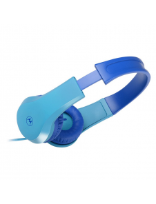 Motorola Moto JR200 Kids Over-ear hörlurar 3,5 mm Blå