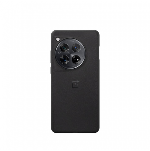 OnePlus Sandstone Bumper Cover för 12 Black