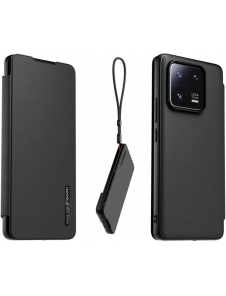 Gjord för Xiaomi bokfodral med halsband för Xiaomi 13 Pro Black