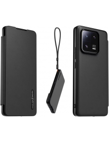 Gjord för Xiaomi bokfodral med halsband för Xiaomi 13 Pro Black