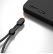 Gjord för Xiaomi bokfodral med halsband för Xiaomi 13 Pro Black