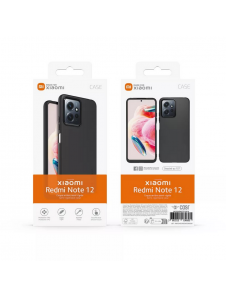 Gjord för Xiaomi TPU-fodral för Xiaomi Redmi Note 12 4G Svart