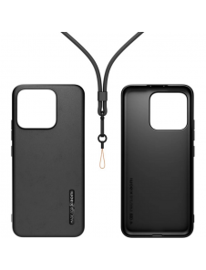 Gjord för Xiaomi TPU-fodral med halsband för Xiaomi 13 Black