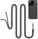 Gjord för Xiaomi TPU-fodral med halsband för Xiaomi 13 Black