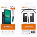 Gjord för Xiaomi TPU-fodral med halsband för Xiaomi 13 Black