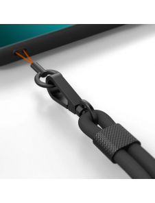 Gjord för Xiaomi TPU-överdrag med halsband för Xiaomi 13 Lite Svart